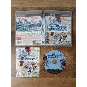 The Smurfs 2 (Sony Playstation 3, 2013) PS3 Complete CIB - Tested